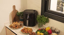 Freidora de aire - Cecotec Cecofry Bombastik 6000, 1700 W, 6 L, 80-200 ºC, 12 modos, Temporizador, Negro