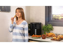 Freidora de aire - Cecotec Cecofry Bombastik 6000, 1700 W, 6 L, 80-200 ºC, 12 modos, Temporizador, Negro