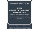 Ventilador de pie - Rowenta Turbo Silence Extreme VU5690F0, 34 W, 1.4 m, 70 m³/min, 14 velocidades, Control remoto, Temporizador, Blanco