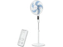 Ventilador de pie - Rowenta Turbo Silence VU5450F0, 32 W, 1.3 m, 50 m³/min, 8 Velocidades, Motor Effitech, Control Remoto, Silencioso, Blanco