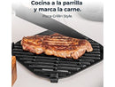 Freidora de aire - Cecotec Cecofry&Grill Duoheat 8000, Doble resistencia, 8 L, 2200 W, 8 menús, Cocción 3D, Parrilla, Ventana, Display táctil, Negro