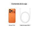 Apple iPhone 17 Pro,  5G, 512 GB, OLED Super Retina XDR de 6,3", chip A19 Pro, iOS