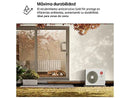 Aire acondicionado Split 1 x 1 - LG PLUSWF12Z.SET, 3010 fg/h, Wi-Fi, kW Manager, Gold Fin™ Blanco