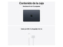 Apple MacBook Air (2026) 13.6" Retina, Chip M5 Apple, CPU de 10 núcleos, GPU de 8 núcleos, 16GB RAM, 512GB SSD, Medianoche, Sin cargador