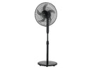 Ventilador de pie - ok. OSF 45326 B ES, 40W, 3 Velocidades, 5 Aspas, Oscilación, Negro