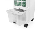 Climatizador evaporativo - Orbegozo AIR 35, 60 W, 3 Velocidades, Uso con Hielo, Depósito de 3L, Ruedas, Blanc