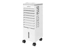 Climatizador evaporativo - Orbegozo AIR 35, 60 W, 3 Velocidades, Uso con Hielo, Depósito de 3L, Ruedas, Blanc