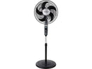 Ventilador de pie - Orbegozo SF0149, 40 cm, 5 aspas, 3 niveles, Oscilante, Negro