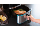 Freidora de aire - Cecotec Cecofry Full Inox Pro 5500 con Accesorios, 1700 W, 8 Modos, 5.5 l, Plata