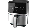 Freidora de aire - Cecotec Cecofry Full Inox Pro 5500 con Accesorios, 1700 W, 8 Modos, 5.5 l, Plata