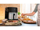 Freidora de aire - Cecotec Cecofry Full Inox Pro 5500 con Accesorios, 1700 W, 8 Modos, 5.5 l, Plata