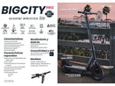 Patinete eléctrico - INFINITON BIGCITY PRO BLANCO HOMOLOGADO, Negro