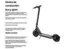 Patinete eléctrico - INFINITON BIGCITY PRO BLANCO HOMOLOGADO, Negro