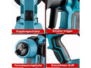 Pistola de pintura - Sistema de pulverización de pintura a batería de 1000 ml con 2 baterías y cargador ONEVAN, Azul