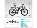 All Terrain Bike (ATM) - COLORWAY BK15M, Bicicleta eléctrica, 250W, Negro