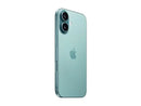 APPLE IPHONE 16 256GB GREEN, Verde azulado, Móvil iOS, 256 GB, 8 GB RAM, 6,1 " Super Retina XDR, Ceramic Shield, Recubrimiento oleofóbico, Anti-huellas, Apple, A18