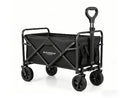 Carro plegable - LORVIK Todoterreno Con Carga 75 Kg, Antracita