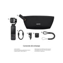 Cámara deportiva - DJI Osmo Pocket 4 Pack Creator, 4K, 4h Autonomía, Sensor CMOS de 1″, Estabilización de 3 ejes y Pantalla Táctil Giratoria, Negro
